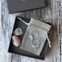 Personalised Healing Crystal Earring And Stone Gift Box, thumbnail 1 of 11