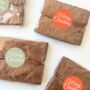 Happy Christmas Chocolate Brownie Gift, thumbnail 2 of 7