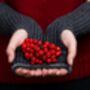 Alpaca Stretchy Fingerless Mittens, thumbnail 2 of 4