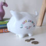 Personalised Piggy Bank, thumbnail 8 of 8