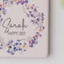 Forget Me Not Pocket Mirror With Personalised Message, thumbnail 5 of 6