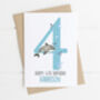Personalised Children's Birthday Card Under The Sea, thumbnail 4 of 8