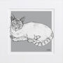 Bespoke Cat Portrait, thumbnail 6 of 11