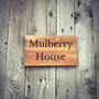 Personalised Oak House Plaque, Home Address Sign, thumbnail 5 of 9