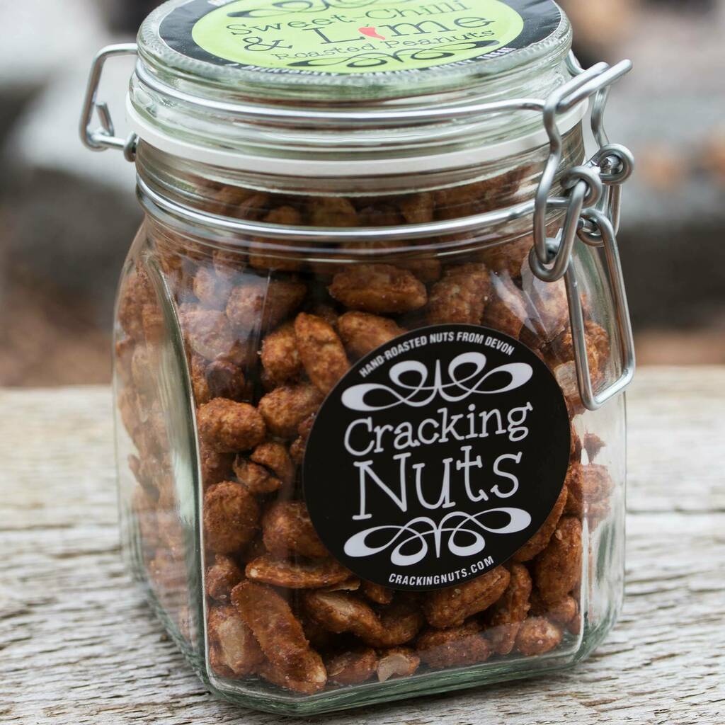 Sweet Chilli And Lime Peanuts Jar, 1 of 5