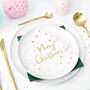 Christmas Tree Shaped Christmas Napkins X 20, thumbnail 1 of 5