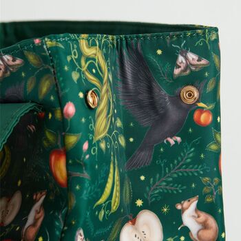 Catherine Rowe Into The Woods Green Backpack, 3 of 6