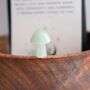 Tiny Green Aventurine Mushroom Crystal, thumbnail 3 of 4