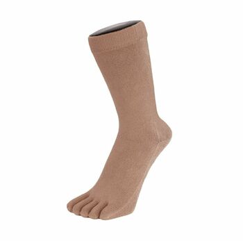 Essential Everyday Mid Calf Cotton Toe Socks, 10 of 11