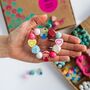 Personalised Princess Wooden Bead Making Kit, thumbnail 4 of 6