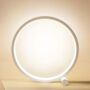 White Round Usb Modern Night Light Table Lamp, thumbnail 2 of 7