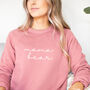 Mama Bear Pink Sweatshirt For Mother's Day, thumbnail 1 of 4