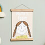 Children's Personalised Face Nursery Print, thumbnail 4 of 6