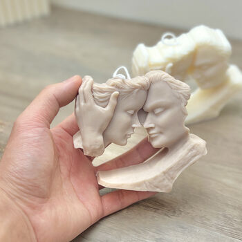 Face Sculpture Anniversary And Wedding Gift For Couples, 9 of 9