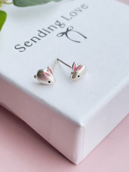 Little Girls Earring Set Christmas Gift Sterling Silver, 4 of 6