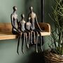 Sitting Family Of Four Shelf Sculpture, thumbnail 3 of 3