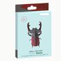Stag Beetle Diy Wall Decoration, thumbnail 3 of 5