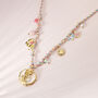 Sunset Club Multi Charm Necklace, thumbnail 8 of 12