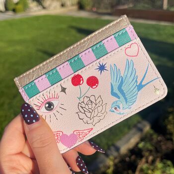 Tattoo Snake Decorated Card Holder, 2 of 6