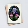 Language Of Flowers Botanical Greeting Cards Eight Pack, thumbnail 5 of 6