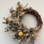 Small Spring Wreath With Dried Flowers, thumbnail 4 of 5