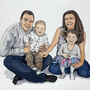 Personalised Family Portrait, thumbnail 7 of 12
