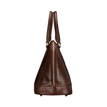 Personalised Ladies Genuine Leather Handbag 'Rosa', 7 of 12