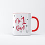 Brentford Dad Football Mug, Dad Gift, thumbnail 2 of 3