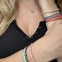 Enamel Coloured Twisted Bangles, thumbnail 1 of 11