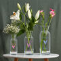 Wedding Party Heart Glass Vase, thumbnail 1 of 3