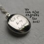 Personalised Silver Daisy Flower Locket, thumbnail 4 of 10