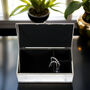 Personalised Butterflies Mirrored Jewellery Box, thumbnail 2 of 6