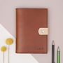 Personalised A6 Leather Notebook, thumbnail 3 of 5