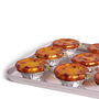 Pastel De Nata Christmas Decoration. 7cm, thumbnail 2 of 3