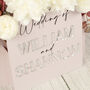 Manhattan Welcome To Our Wedding Flower Box Sign, thumbnail 6 of 12