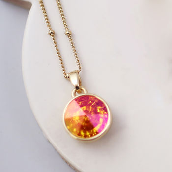 Holographic Zodiac Elements Necklace, 4 of 5