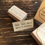 Personalised Rubber Stamp, thumbnail 3 of 4