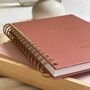2024 Personalised Ring Bound Diary, Terracotta Cover, thumbnail 6 of 12