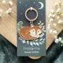 Fox Enamel Keyring, thumbnail 1 of 6