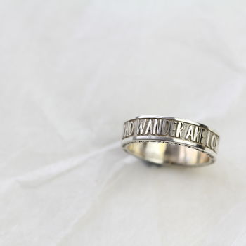 Personalised Silver Promise Ring, 4 of 9