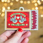 Personalised Matchbox Christmas Tree Decoration, thumbnail 2 of 7