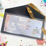 Personalised Shiny Foil Cooking Class Voucher, thumbnail 1 of 4