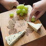 Gift For Couples Oak Chopping Board And Serving Platter, thumbnail 1 of 8