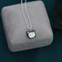 Cat Carved Mother Of Pearl Shell Pendant Necklace, thumbnail 1 of 11