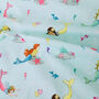 Mermaid Play Organic Cotton Fabric, thumbnail 1 of 2