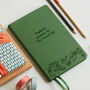 Personalised Allotment Gardener Notebook, thumbnail 1 of 12