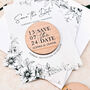Wedding Magnet Save The Date Cards Boho Floral, thumbnail 3 of 10