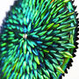 Jewel Beetle Elytra Leora Metamorphosis Mosaic Natural Large Art Bespoke Stand, thumbnail 3 of 3