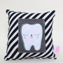 Striped Tooth Pillow, thumbnail 2 of 11