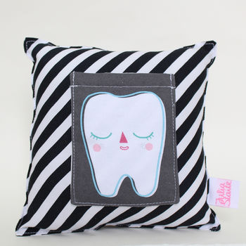 Striped Tooth Pillow, 2 of 11